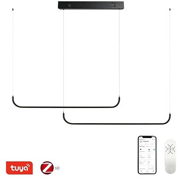 IMMAX NEO PATTINI Smart závěsné svítidlo dvojité 160-280 cm, 53 W, 3640 lm, černé, Zigbee 3.0
IMMAX NEO PATTINI Smart závěsné svítidlo dvojité 160-280 cm, 53 W, 3640 lm, černé, Zigbee 3.0