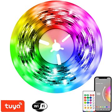 IMMAX NEO LITE Smart pásek LED 5m, RGB, CCT, barevný, stmívatelný, wifi, MUSIC, IR ovladač
IMMAX NEO LITE Smart pásek LED 5m, RGB, CCT, barevný, stmívatelný, wifi, MUSIC, IR ovladač