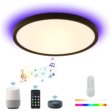 IMMAX NEO LITE TUDO Smart stropní svítidlo s RGB podsvícením 40cm, 50W Tuya WiFi BT černé
IMMAX NEO LITE TUDO Smart stropní svítidlo s RGB podsvícením 40cm, 50W Tuya WiFi BT černé