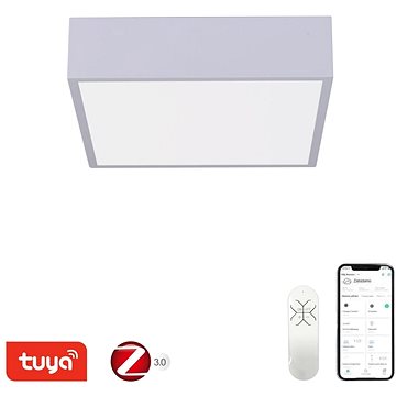 IMMAX NEO CANTO SLIM Smart stropní svítidlo, 28 x 28 x 7 cm, 22 W, 1610 lm, bílé, Zigbee 3.0
IMMAX NEO CANTO SLIM Smart stropní svítidlo, 28 x 28 x 7 cm, 22 W, 1610 lm, bílé, Zigbee 3.0