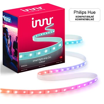 Innr Chytrý interiérový LED pásek Colour 2m, kompatibilní s Philips Hue, 16M barev a tóny bílé
Innr Chytrý interiérový LED pásek Colour 2m, kompatibilní s Philips Hue, 16M barev a tóny bílé