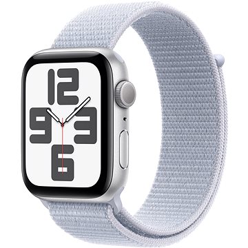 Apple Watch SE Cellular 40mm Stříbrný hliník s oblačně modrým provlékacím sportovním řemínkem
Apple Watch SE Cellular 40mm Stříbrný hliník s oblačně modrým provlékacím sportovním řemínkem