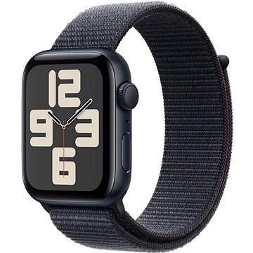 Apple Watch SE Cellular 44mm Temně inkoustový hliník s inkoustově fialovým sportovním řemínkem
Apple Watch SE Cellular 44mm Temně inkoustový hliník s inkoustově fialovým sportovním řemínkem