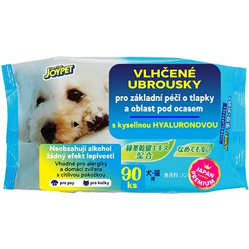 Japan Premium vlhčené ubrousky pro péči o tlapky a oblast pod ocasem pro psy a kočky, 90 ks
Japan Premium vlhčené ubrousky pro péči o tlapky a oblast pod ocasem pro psy a kočky, 90 ks