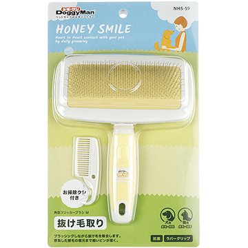Japan Premium Rozčesávací kartáč pro odstranění línající srsti, pro kočky a psy, velikost M
Japan Premium Rozčesávací kartáč pro odstranění línající srsti, pro kočky a psy, velikost M