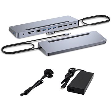 i-tec USB-C Metal Ergonomic 4K 3x Display Docking Station, Power Delivery 100W + USB-C Charger 100W
i-tec USB-C Metal Ergonomic 4K 3x Display Docking Station, Power Delivery 100W + USB-C Charger 100W