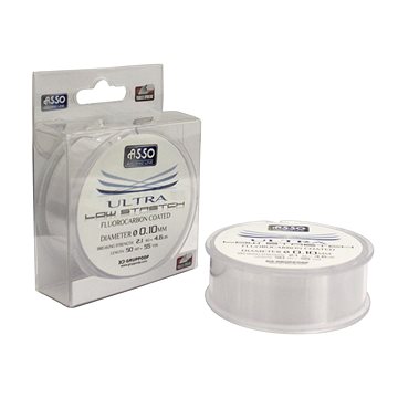 Asso Ultra Low Stretch Line 0,10mm 50m 
Asso Ultra Low Stretch Line 0,10mm 50m