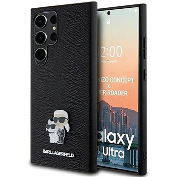 Karl Lagerfeld PU Saffiano Metal Karl and Choupette Zadní Kryt pro Samsung Galaxy S24 Ultra Black
Karl Lagerfeld PU Saffiano Metal Karl and Choupette Zadní Kryt pro Samsung Galaxy S24 Ultra Black