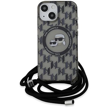 Karl Lagerfeld IML Monogram Crossbody K&CH Heads MagSafe Zadní Kryt pro iPhone 15 Black
Karl Lagerfeld IML Monogram Crossbody K&CH Heads MagSafe Zadní Kryt pro iPhone 15 Black