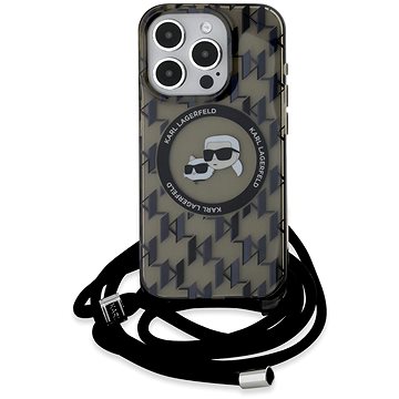 Karl Lagerfeld IML Monogram Crossbody K&CH Heads MagSafe Zadní Kryt pro iPhone 15 Pro Black
Karl Lagerfeld IML Monogram Crossbody K&CH Heads MagSafe Zadní Kryt pro iPhone 15 Pro Black