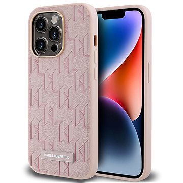 Karl Lagerfeld PU Leather Monogram Metal Logo MagSafe Zadní Kryt pro iPhone 14 Pro Max Pink
Karl Lagerfeld PU Leather Monogram Metal Logo MagSafe Zadní Kryt pro iPhone 14 Pro Max Pink