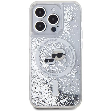Karl Lagerfeld Liquid Glitter Karl and Choupette Heads MagSafe Zadní Kryt pro iPhone 15 Pro Transpar
Karl Lagerfeld Liquid Glitter Karl and Choupette Heads MagSafe Zadní Kryt pro iPhone 15 Pro Transpar