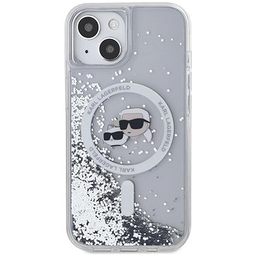 Karl Lagerfeld Liquid Glitter Karl and Choupette Heads MagSafe Zadní Kryt pro iPhone 15 Transparent
Karl Lagerfeld Liquid Glitter Karl and Choupette Heads MagSafe Zadní Kryt pro iPhone 15 Transparent