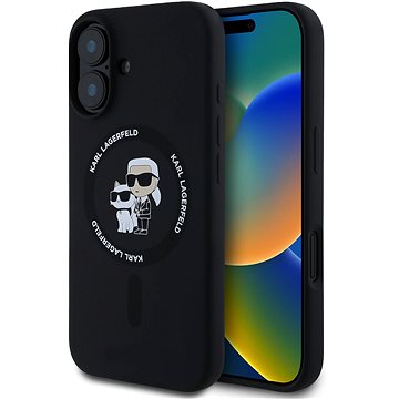 Karl Lagerfeld Liquid Silicone Karl and Choupette MagSafe Zadní Kryt pro iPhone 16 Plus Black
Karl Lagerfeld Liquid Silicone Karl and Choupette MagSafe Zadní Kryt pro iPhone 16 Plus Black