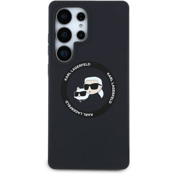 Karl Lagerfeld Liquid Silicone K&CH Heads MagSafe Zadní Kryt pro Samsung Galaxy S25 Ultra Black
Karl Lagerfeld Liquid Silicone K&CH Heads MagSafe Zadní Kryt pro Samsung Galaxy S25 Ultra Black