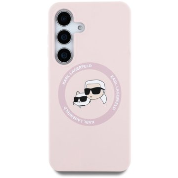 Karl Lagerfeld Liquid Silicone K&CH Heads MagSafe Zadní Kryt pro Samsung Galaxy S25 Pink
Karl Lagerfeld Liquid Silicone K&CH Heads MagSafe Zadní Kryt pro Samsung Galaxy S25 Pink