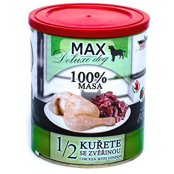 Sokol Falco MAX deluxe 1/2 kuřete se zvěřinou 800 g
Sokol Falco MAX deluxe 1/2 kuřete se zvěřinou 800 g