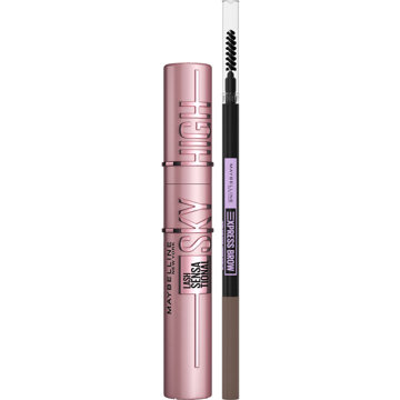 MAYBELLINE NEW YORK Lash Sensational Sky High Mascara 7,2 ml + Brow Ultra Slim Ash Brown 9 g
MAYBELLINE NEW YORK Lash Sensational Sky High Mascara 7,2 ml + Brow Ultra Slim Ash Brown 9 g