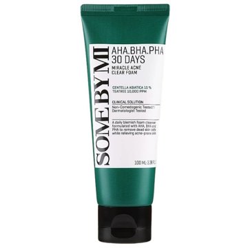 SOME BY MI AHA BHA PHA 30 Days Miracle Foam - Jemná čistící pěna s přírodními kyselinami 100 ml
SOME BY MI AHA BHA PHA 30 Days Miracle Foam - Jemná čistící pěna s přírodními kyselinami 100 ml