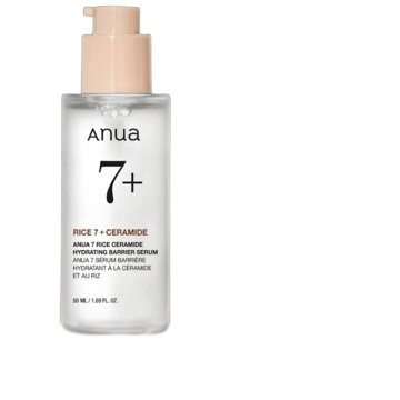ANUA Rice 7 Ceramide Hydrating Barrier Serum - Hydratační rýžové sérum s ceramidy 50 ml
ANUA Rice 7 Ceramide Hydrating Barrier Serum - Hydratační rýžové sérum s ceramidy 50 ml
