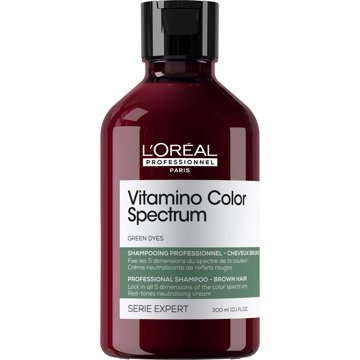 L'ORÉAL PROFESSIONNEL Serie Expert Vitamino Color Spectrum Neutralizační šampon zelený 300 ml
L'ORÉAL PROFESSIONNEL Serie Expert Vitamino Color Spectrum Neutralizační šampon zelený 300 ml