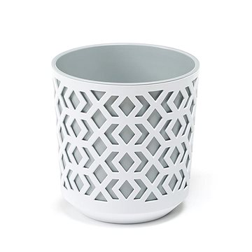 LAMELA Květináč AZTEK, průměr 19.5 cm, výška 20 cm, šedý/bílý 
LAMELA Květináč AZTEK, průměr 19.5 cm, výška 20 cm, šedý/bílý