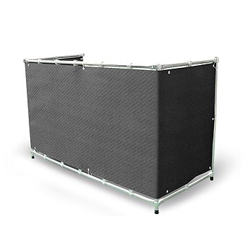 MyBestHome Balkonová zástěna PREMIUM, 90 × 500 cm, ratanový vzor, grafitová, 240 g / m2
MyBestHome Balkonová zástěna PREMIUM, 90 × 500 cm, ratanový vzor, grafitová, 240 g / m2