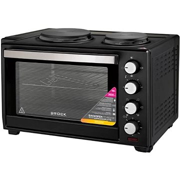 Brock Elektrická horkovzdušná trouba 48 l v kombinaci s dvou plotýnkovým vařičem, 3600 W
Brock Elektrická horkovzdušná trouba 48 l v kombinaci s dvou plotýnkovým vařičem, 3600 W