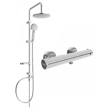 MEXEN Carl sprchový sloup včetně sprchové termostatické baterie Kai, stříbrný (77100240-00)
MEXEN Carl sprchový sloup včetně sprchové termostatické baterie Kai, stříbrný (77100240-00)