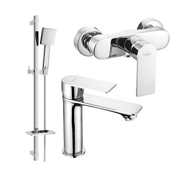 Mexen Royo DQ45 Set umyvadlové a sprchové baterie s příslušenstvím, chrom (72204DQ45-00)
Mexen Royo DQ45 Set umyvadlové a sprchové baterie s příslušenstvím, chrom (72204DQ45-00)