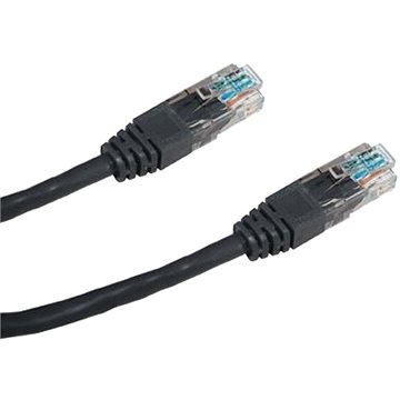 Datacom CAT5E UTP černý 1m 
Datacom CAT5E UTP černý 1m
