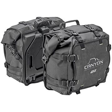 Givi GRT720 CANYON MONOKEY voděodolné boční brašny černé 2×25l, řada Canyon pro nosiče PLX
Givi GRT720 CANYON MONOKEY voděodolné boční brašny černé 2×25l, řada Canyon pro nosiče PLX
