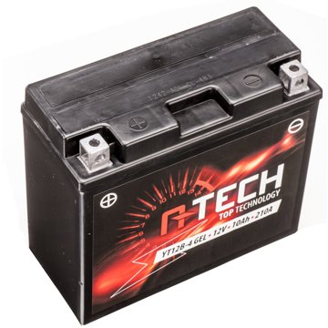 A-TECH baterie 12V, YT12B-4, YT12B-BS GEL, 10 Ah, 210 A, bezúdržbová GEL technologie, 150 × 69 × 130
A-TECH baterie 12V, YT12B-4, YT12B-BS GEL, 10 Ah, 210 A, bezúdržbová GEL technologie, 150 × 69 × 130