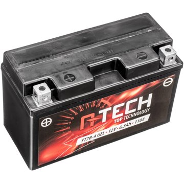 A-TECH baterie 12V, YT7B-4, YT7B-BS GEL, 6,5 Ah, 110 A, bezúdržbová GEL technologie, 150 × 65 × 93
A-TECH baterie 12V, YT7B-4, YT7B-BS GEL, 6,5 Ah, 110 A, bezúdržbová GEL technologie, 150 × 65 × 93