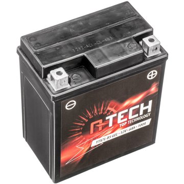 A-TECH baterie 12V, YTX7L-BS GEL, 6 Ah, 100 A, bezúdržbová GEL technologie, 113 × 70 × 130
A-TECH baterie 12V, YTX7L-BS GEL, 6 Ah, 100 A, bezúdržbová GEL technologie, 113 × 70 × 130