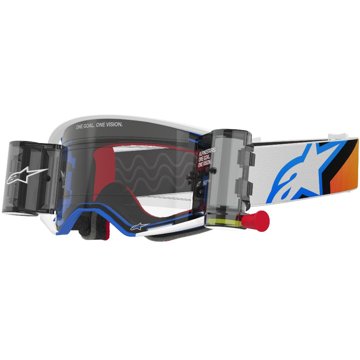 ALPINESTARS brýle SUPERTECH CORP ROLL-OFF WIDE VISION 2025, modrá/oranžová, čiré plexi
ALPINESTARS brýle SUPERTECH CORP ROLL-OFF WIDE VISION 2025, modrá/oranžová, čiré plexi