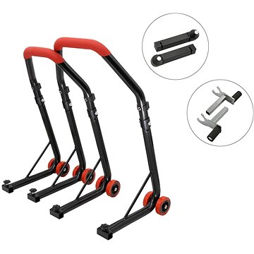 SEFIS D18 moto stojan přední a zadní set - červený - trn / 2v1 pro Honda CMX 500/1100 Rebel
SEFIS D18 moto stojan přední a zadní set - červený - trn / 2v1 pro Honda CMX 500/1100 Rebel