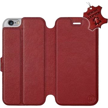 Flip pouzdro na mobil Apple iPhone 6 / iPhone 6s - Tmavě červené - kožené - Dark Red Leather
Flip pouzdro na mobil Apple iPhone 6 / iPhone 6s - Tmavě červené - kožené - Dark Red Leather
