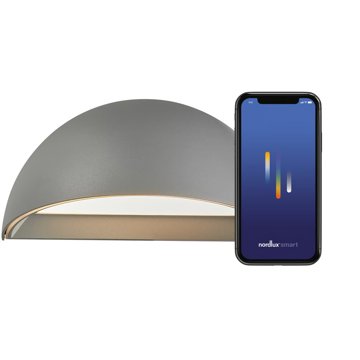 NORDLUX Arcus IP54 stmívatelné venkovní nástěnné svítidlo, 200 × 100 mm, 9 W, 440 lm, šedé
NORDLUX Arcus IP54 stmívatelné venkovní nástěnné svítidlo, 200 × 100 mm, 9 W, 440 lm, šedé