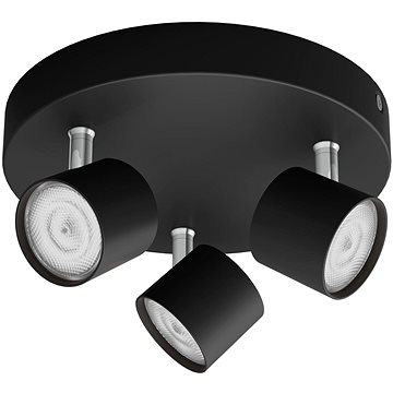 Philips Star bodové LED svítidlo 3 × 4,5 W, 1500 lm, 2700 K, IP20, stmívatelné, černé
Philips Star bodové LED svítidlo 3 × 4,5 W, 1500 lm, 2700 K, IP20, stmívatelné, černé