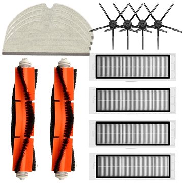 Sunny Sada 14 v 1 Hepa filtrů a kartáčů pro Xiaomi Roborock S5 (Max), S6 (Max), S6 Pure - černá
Sunny Sada 14 v 1 Hepa filtrů a kartáčů pro Xiaomi Roborock S5 (Max), S6 (Max), S6 Pure - černá