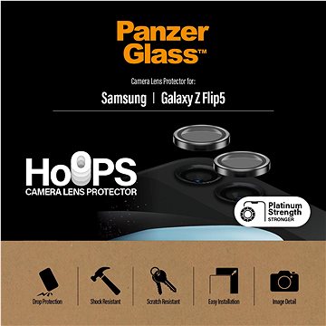 PanzerGlass HoOps kroužky Samsung Galaxy Z Flip5 - ochranné kroužky pro čočky fotoaparátu
PanzerGlass HoOps kroužky Samsung Galaxy Z Flip5 - ochranné kroužky pro čočky fotoaparátu