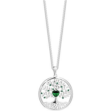Preciosa Stříbrný přívěsek s řetízkem Sparkling Tree of Life, s kubickou zirkonií Preciosa, emerald
Preciosa Stříbrný přívěsek s řetízkem Sparkling Tree of Life, s kubickou zirkonií Preciosa, emerald