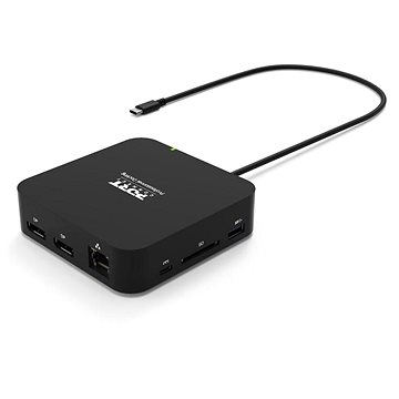 PORT CONNECT USB-C Dokovací stanice 10v1, 2x4K Display Port, 5x USB-A, USB-C 85W PD, Ethernet, SD
PORT CONNECT USB-C Dokovací stanice 10v1, 2x4K Display Port, 5x USB-A, USB-C 85W PD, Ethernet, SD