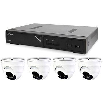 AVTECH set 1 × AVTECH NVR AVH1109 + 4 × 2MPX Motorzoom IP Dome kamera AVTECH DGM2443SVSE + 4 × Kabel
AVTECH set 1 × AVTECH NVR AVH1109 + 4 × 2MPX Motorzoom IP Dome kamera AVTECH DGM2443SVSE + 4 × Kabel