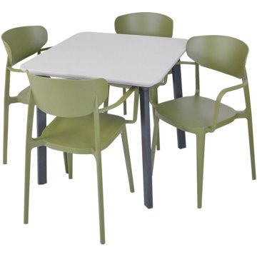 ROJAPLAST Set zahradního nábytku ITALIA BALCONY zahradní stůl 1 + 4 zahradní židle MARE ARMCHAIR
ROJAPLAST Set zahradního nábytku ITALIA BALCONY zahradní stůl 1 + 4 zahradní židle MARE ARMCHAIR