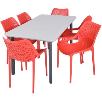 ROJAPLAST Set zahradního nábytku ITALIA DINING zahradní stůl 1 + 6 zahradních židlí BILROS
ROJAPLAST Set zahradního nábytku ITALIA DINING zahradní stůl 1 + 6 zahradních židlí BILROS