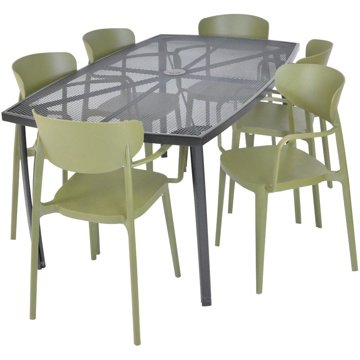 ROJAPLAST Set zahradního nábytku ZWMT-24 zahradní stůl 1 + 6 zahradních židlí MARE ARMCHAIR
ROJAPLAST Set zahradního nábytku ZWMT-24 zahradní stůl 1 + 6 zahradních židlí MARE ARMCHAIR