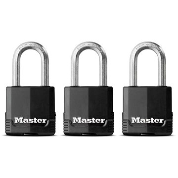 Master Lock Set 3 ks visacích zámků z vrstvené oceli M115EURTRILF Master Lock Excell 48mm
Master Lock Set 3 ks visacích zámků z vrstvené oceli M115EURTRILF Master Lock Excell 48mm