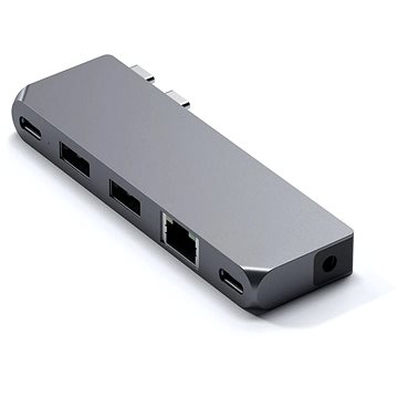 Satechi Aluminium Pro Hub Mini (1xUSB4 96W, 2 x USB-A 3.0, 1xEthernet, 2xUSB-C, 1xAudio) - Space Gre
Satechi Aluminium Pro Hub Mini (1xUSB4 96W, 2 x USB-A 3.0, 1xEthernet, 2xUSB-C, 1xAudio) - Space Gre